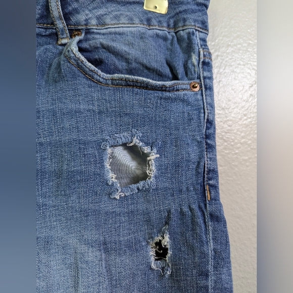 Aeropostale Bermuda Jeans Size 10 - Picture 2 of 9